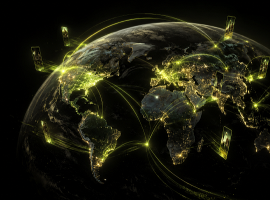 Global content distribution network